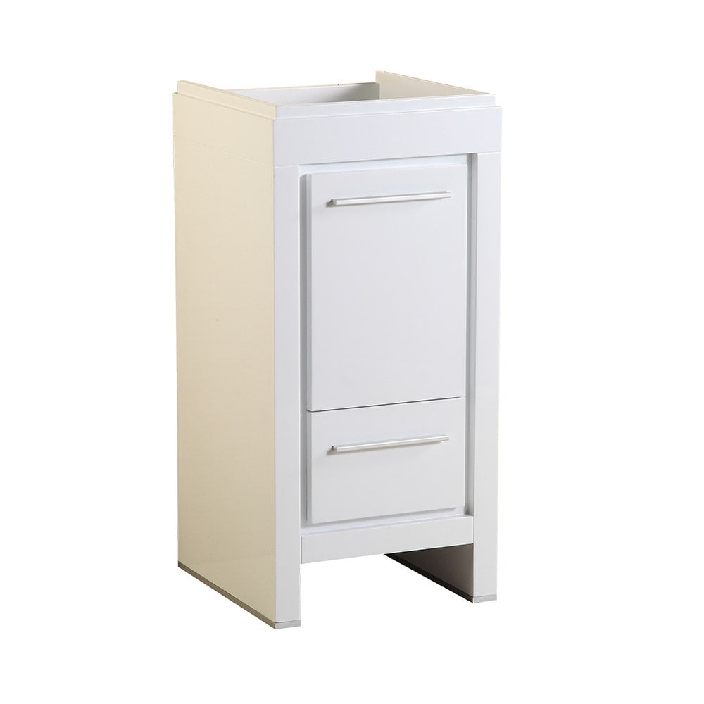 Fresca Allier 16" White Modern Bathroom Cabinet - Walmart.com
