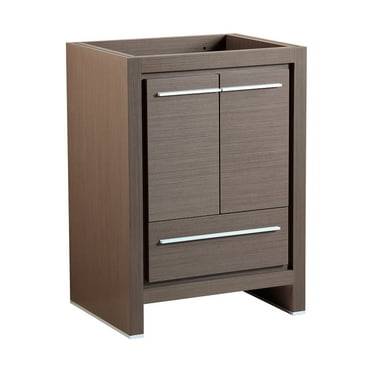 Fresca Allier 24" Gray Oak Modern Bathroom Cabinet