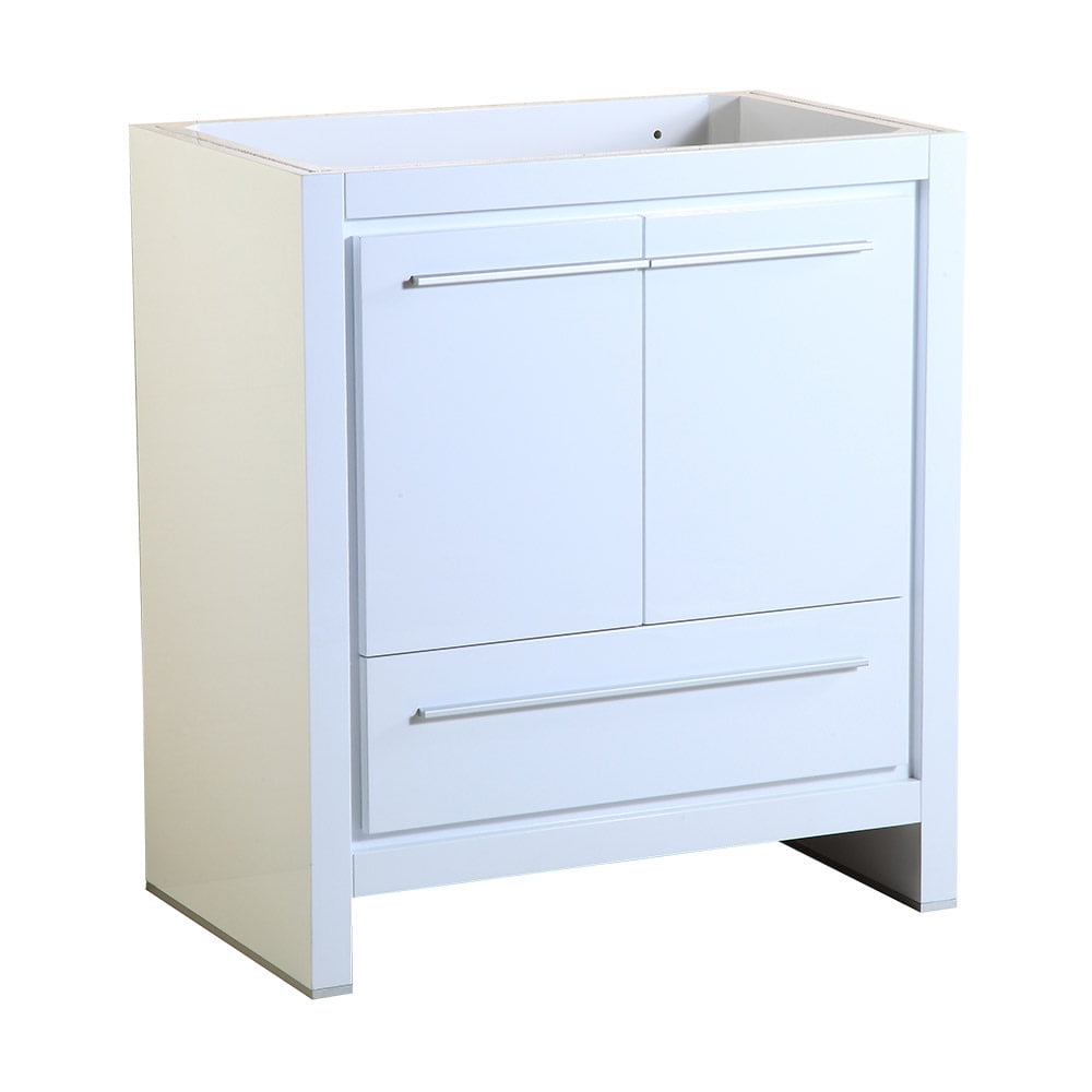 Fresca Allier 30" White Modern Bathroom Cabinet - Walmart.com
