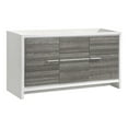 thumbnail image 1 of Fresca Allier Rio 60" Single Sink Modern Wood Bathroom Cabinet in Ash Gray, 1 of 4