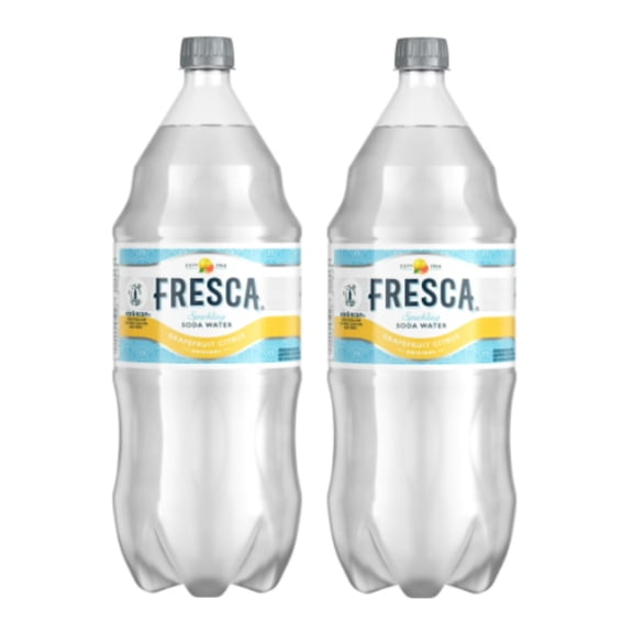 Fresca Citrus Soda Pop, 2 Liter Bottles (2 Pack)