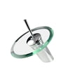 thumbnail image 1 of Fresca FFT1000CH Waterfall Single Hole Mount Bathroom Vanity Faucet, 1 of 2