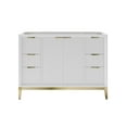 thumbnail image 1 of Fresca Fcb4048 Wellington 48" Single Free Standing Vanity Cabinet Only - White, 1 of 7