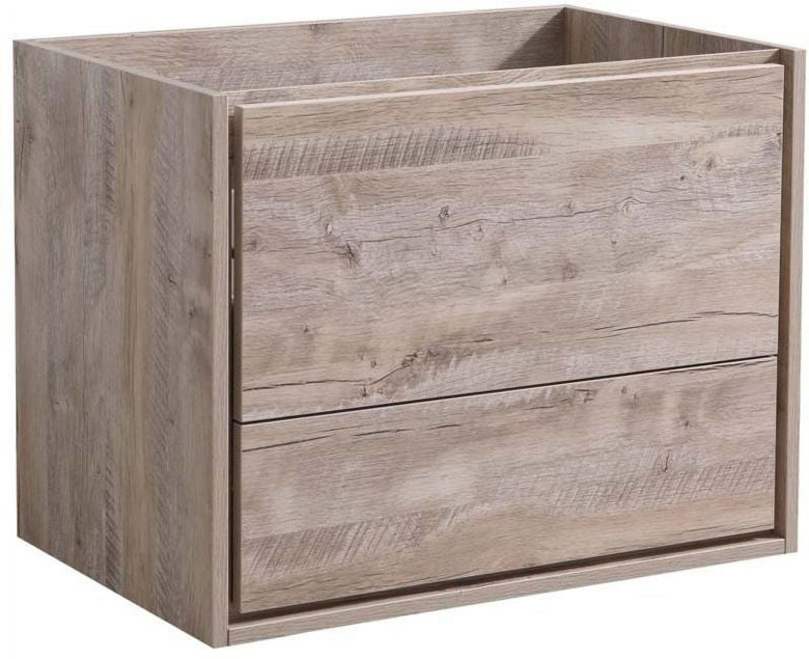 Fresca Fcb9230 Catania 30" Rustic Natural Wood Wall Hung Modern ...