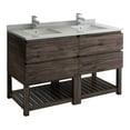 thumbnail image 1 of Fresca Fcb31-3030-Fs-U Formosa 60" Free Standing Double Basin Vanity Set - Acacia Wood /, 1 of 10