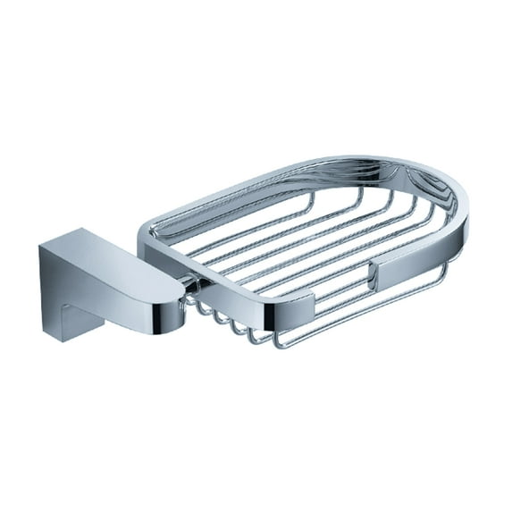 Fresca Generoso Soap Basket - Chrome