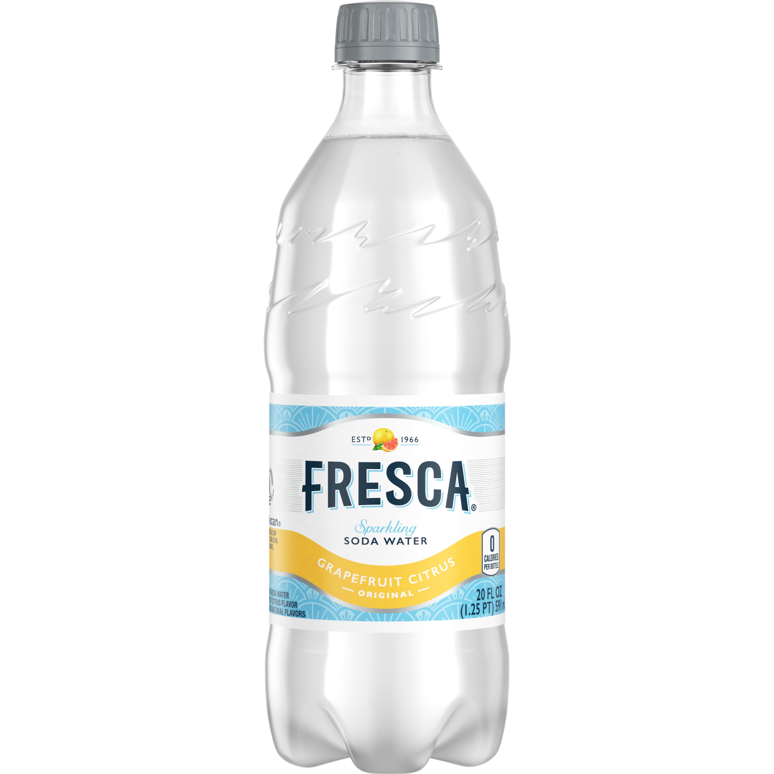 Fresca Grapefruit Citrus Soda Pop, 20 fl oz Bottles
