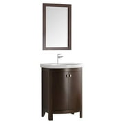 Fresca Greenwich 24" Antique Coffee Traditional Bathroom Vanity