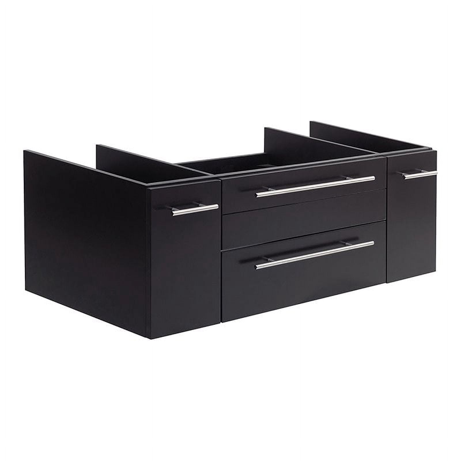 Fresca Lucera 48" Undermount Sink Solid Wood Bathroom Cabinet in ...