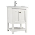 thumbnail image 1 of Fresca Manchester 24" White Traditional Bathroom Vanity, 1 of 8