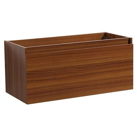 Fresca Mezzo 39" Teak Modern Bathroom Cabinet