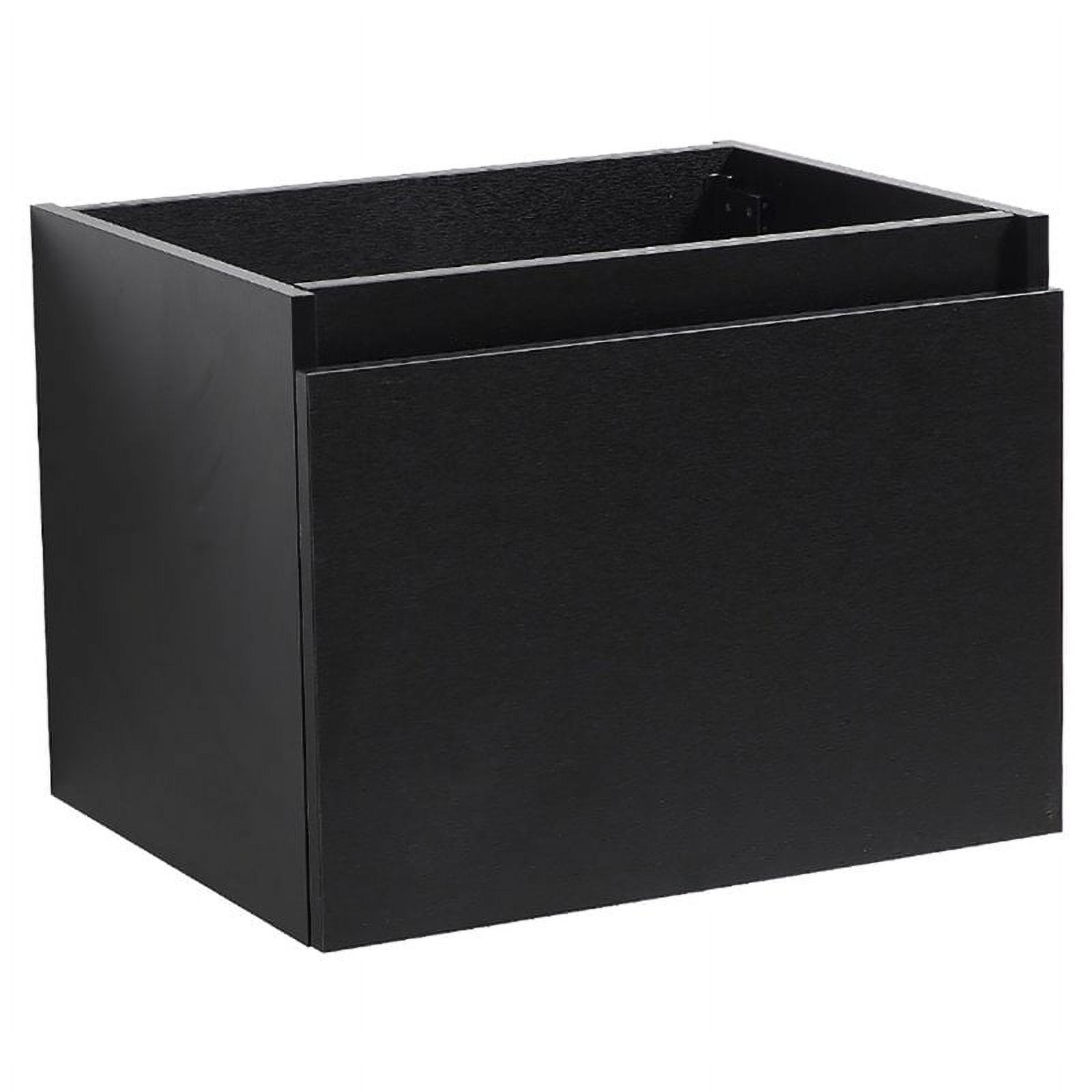 Fresca Nano Black Modern Bathroom