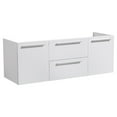 thumbnail image 1 of Fresca Opulento White Modern Double Sink Cabinet, 1 of 4