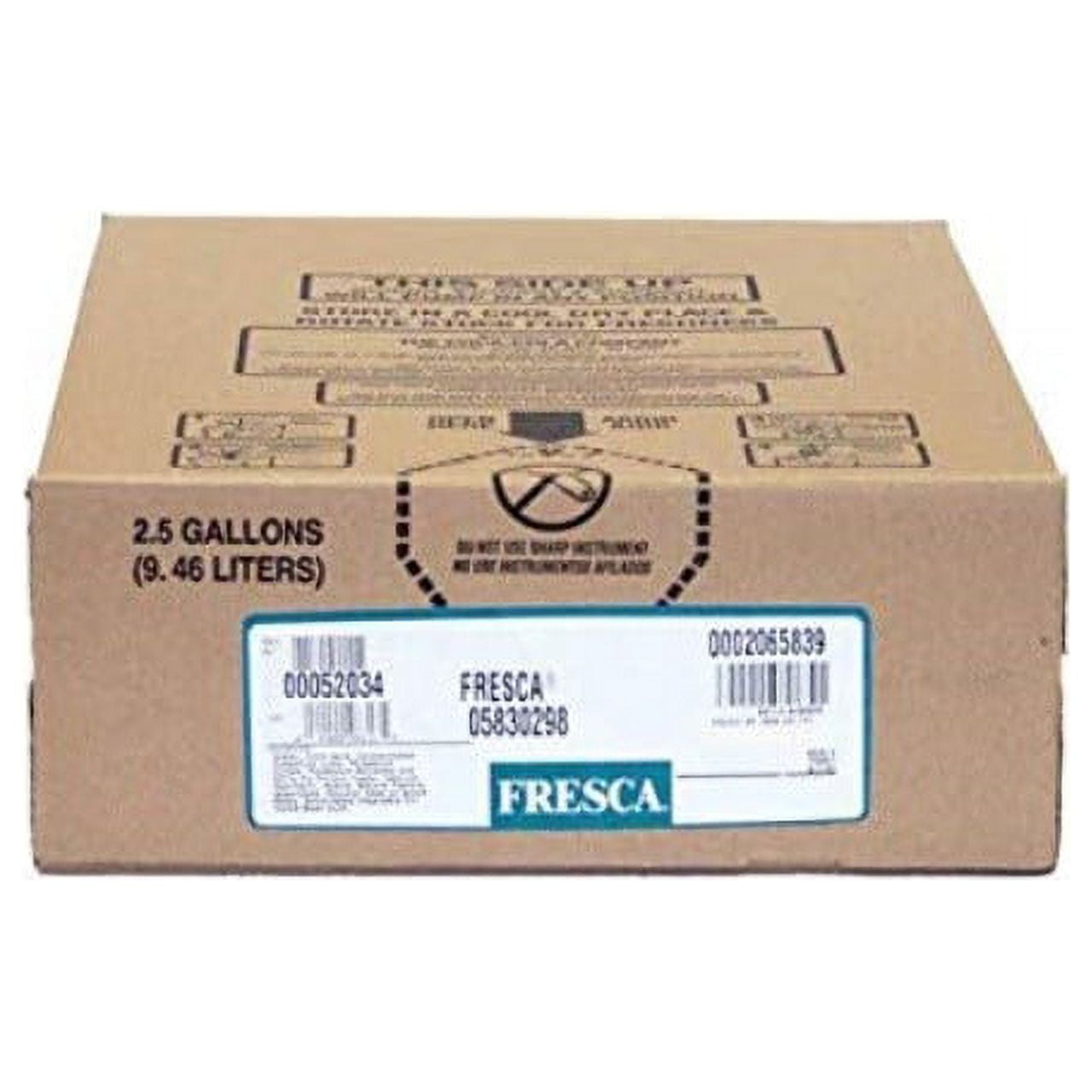 Fresca Original Citrus Syrup Bag in Box 2.5 Gallon - Walmart.com