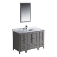 thumbnail image 1 of Fresca Oxford 48" Gray Traditional Bathroom Vanity, 1 of 7