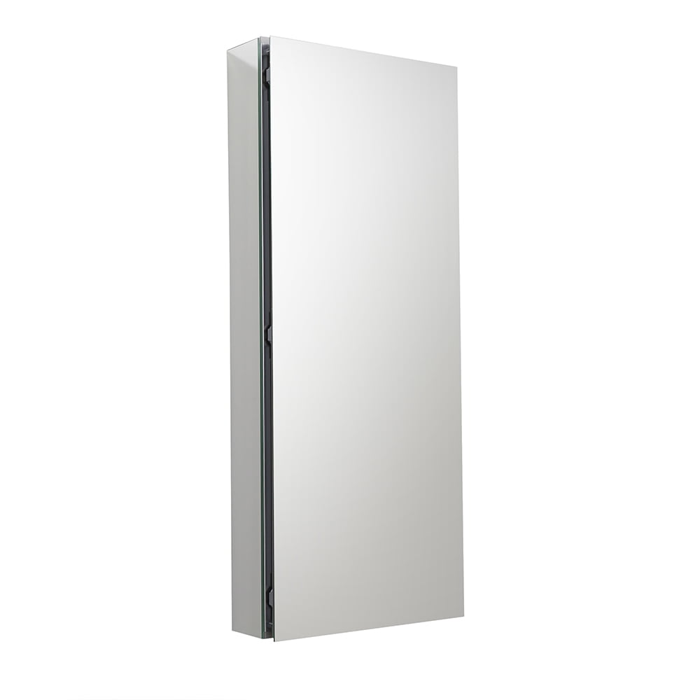Modern Frameless Mirrored Aluminum Bathroom Medicine Cabinet