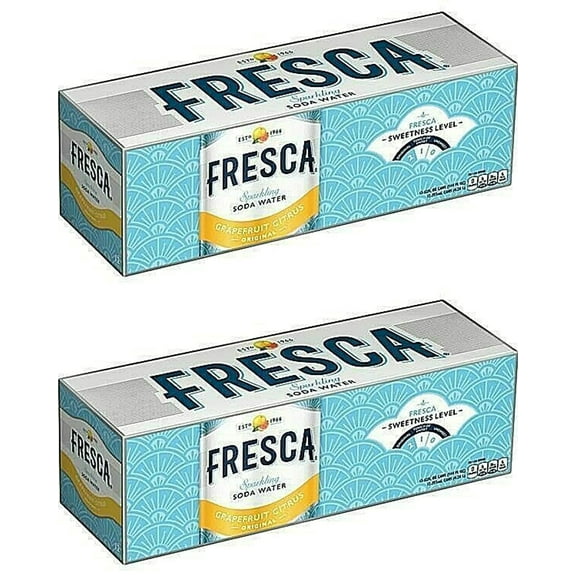 Fresca Soda, 12 Fl Oz, 12 Count (Pack of 2)