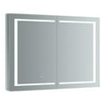 thumbnail image 1 of Fresca Spazio 48" Wide x 36" Tall Bathroom Medicine Cabinet w/ LED Lighting & Defogger, 1 of 13