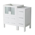 Fresca Torino 36" White Modern Bathroom Cabinets - Walmart.com