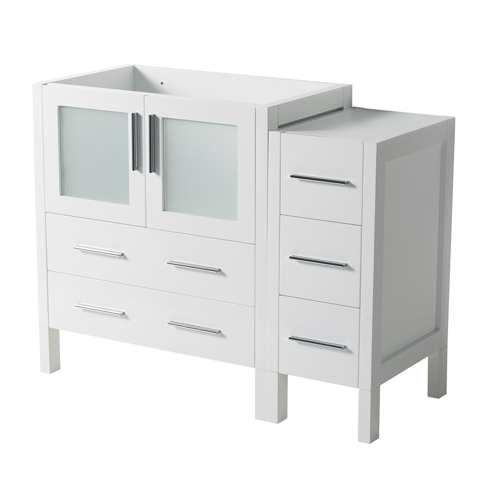 Fresca Torino 42" White Modern Bathroom Cabinet - Walmart.com