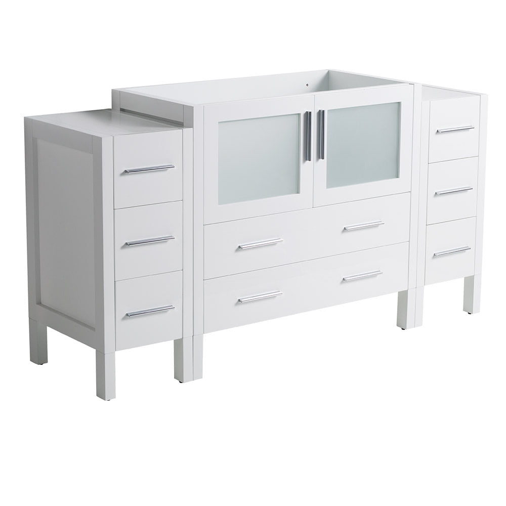 Fresca Torino 60" White Modern Bathroom Cabinets - Walmart.com