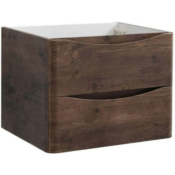 Fresca Tuscany 24" Rosewood Wall Hung Modern Bathroom Cabinet