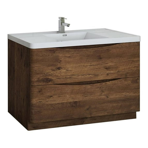 Fresca Fcb9148-I Senza 48" Free Standing Single Basin Vanity Set - Pink