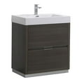 thumbnail image 1 of Fresca Valencia 30" Gray Oak Free Standing Modern Bathroom Vanity, 1 of 3