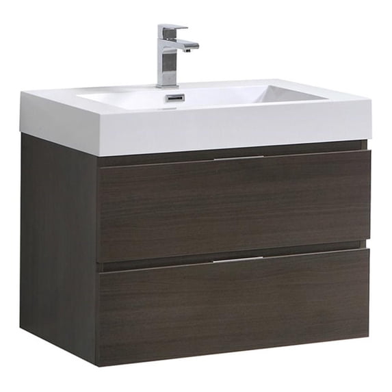 Fresca Fcb8330-I Valencia 30" Wall Mounted / Floating Single Vanity Set - MultiColor