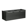 thumbnail image 1 of Fresca Vista 48" Black Wall Hung Modern Bathroom Cabinet, 1 of 7