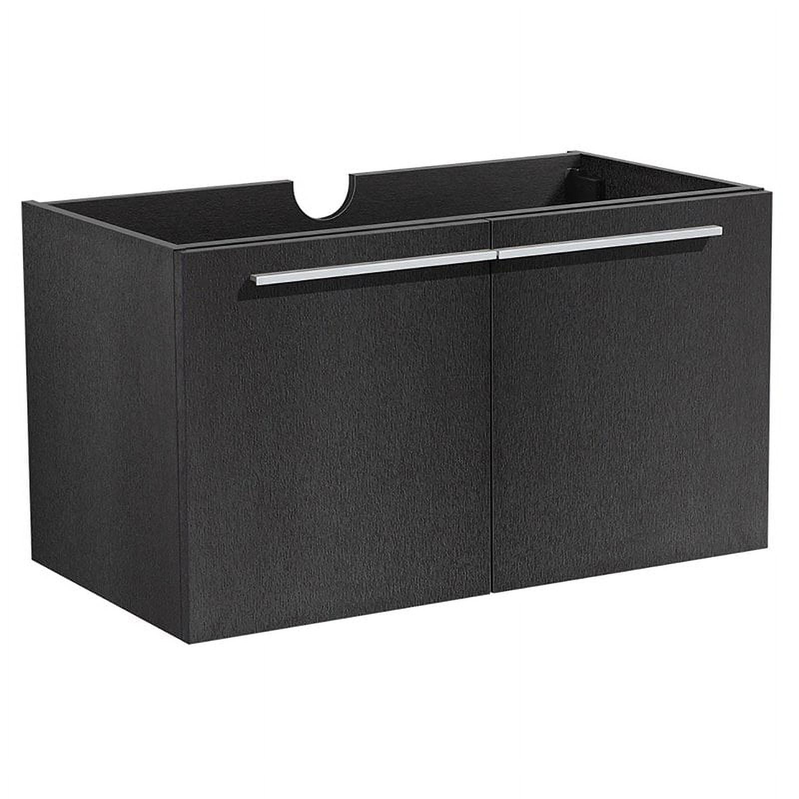 Fresca Vista Black Modern Bathroom Cabinet - Walmart.com
