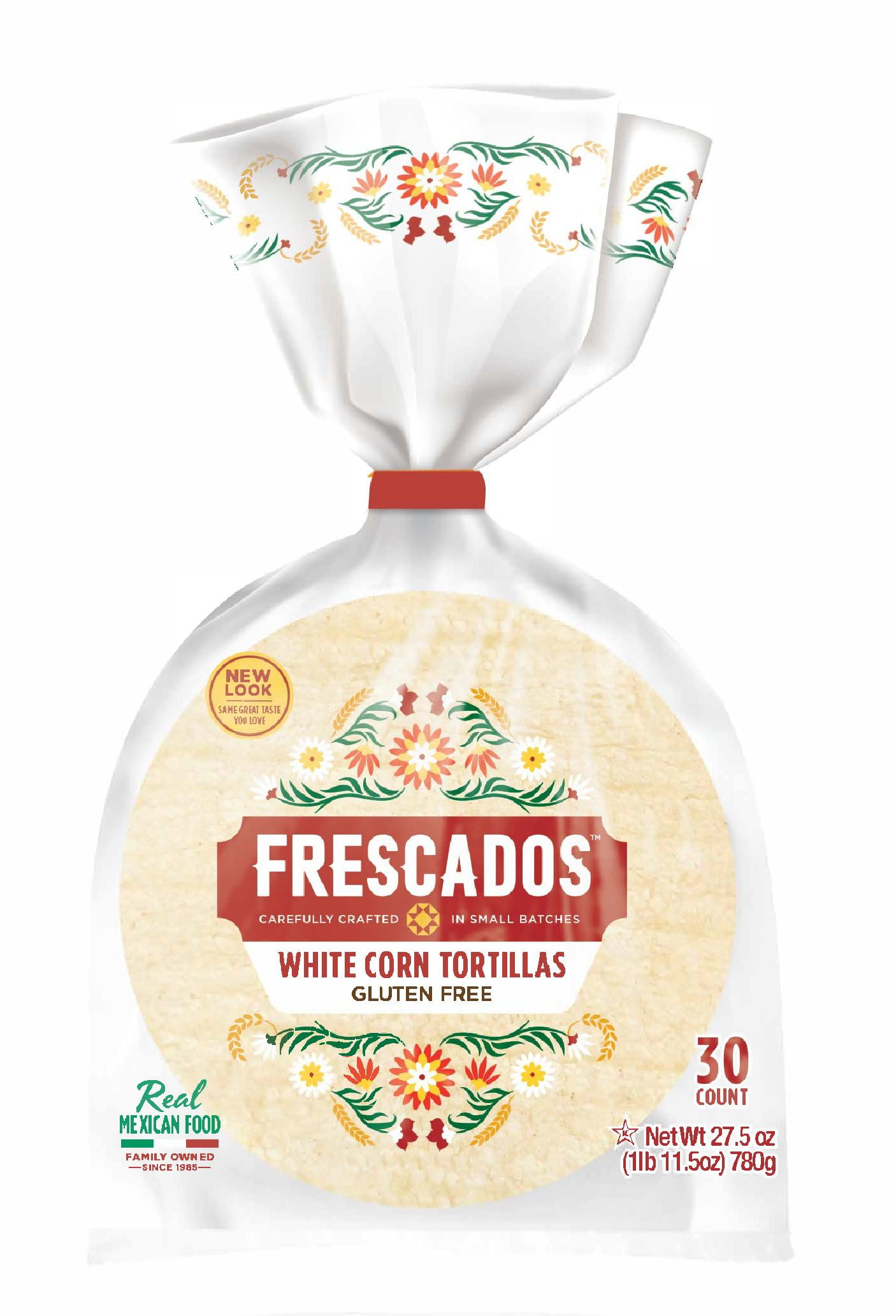 Frescados White Corn Tortilla, 30 Count