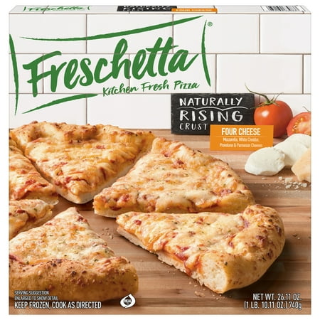 Freschetta Four Cheese Medley Naturally Rising Crust Frozen Pizza, 26.11 oz