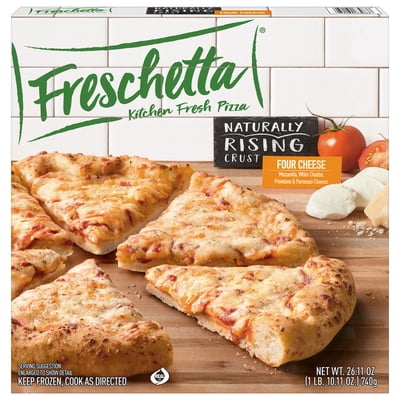 Freschetta Four Cheese Medley Naturally Rising Crust Frozen Pizza, 26.11 oz