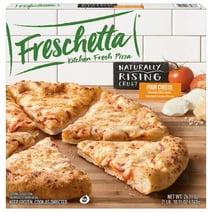 Freschetta Naturally Rising Crust Pizza, Four Cheese Medley, 26.11 oz