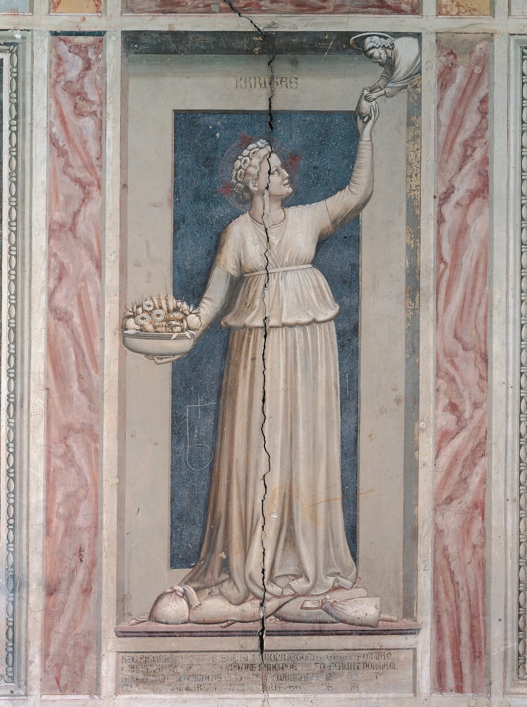 Fresco Cycle In The Scrovegni Chapel Canvas Art - (18 x 24)