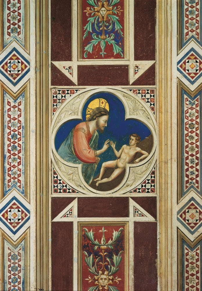 Fresco Cycle In The Scrovegni Chapel Canvas Art -  (18 x 24)