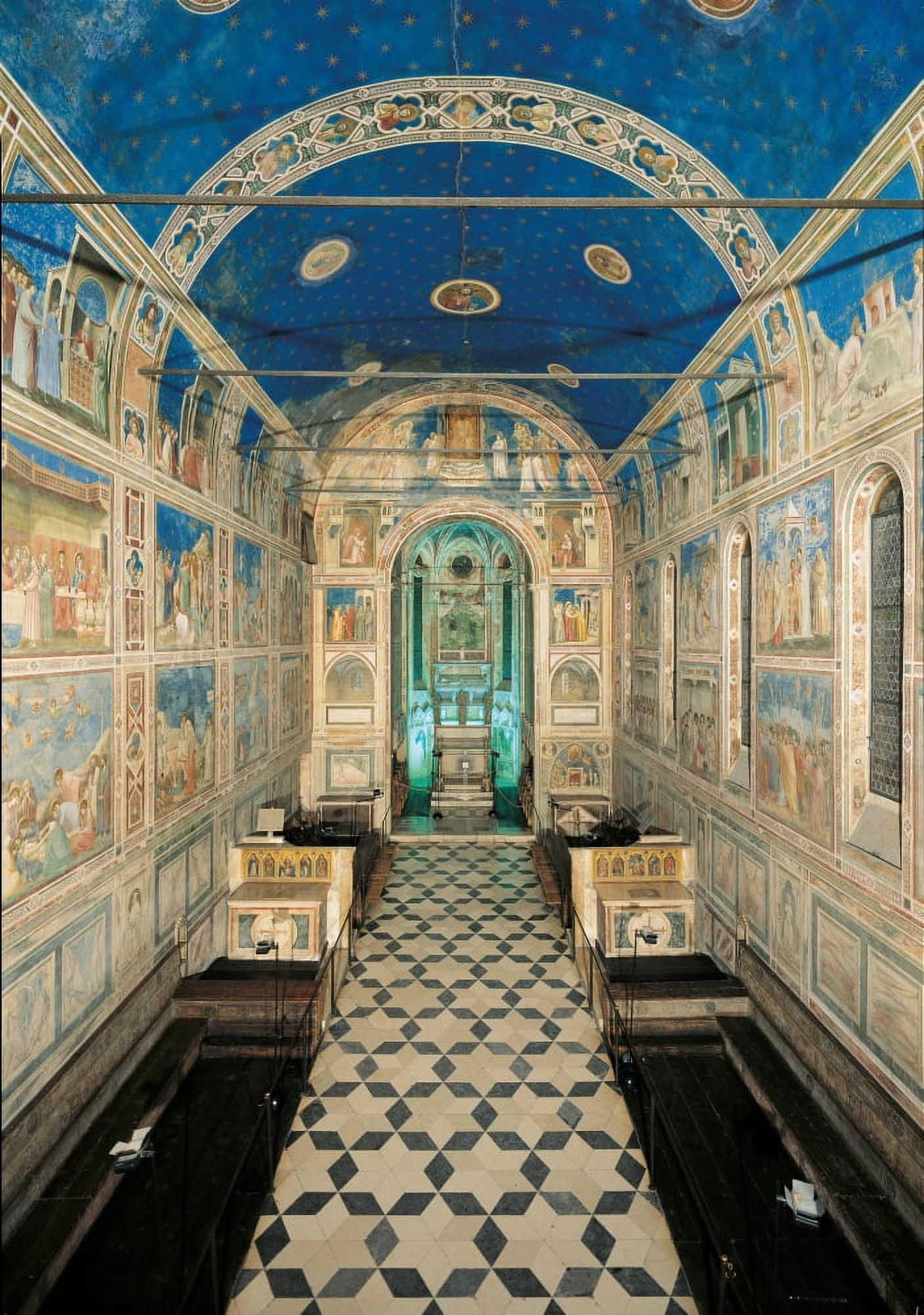 Fresco Cycle In The Scrovegni Chapel Canvas Art - (24 x 36)