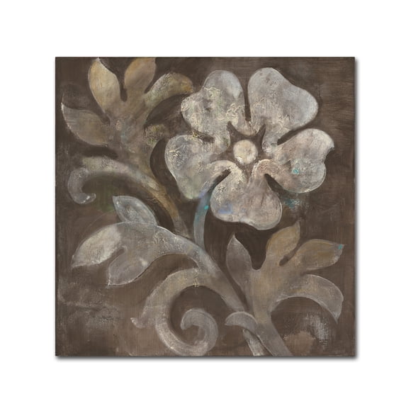 Fresco Floral I' Canvas Art by Albena Hristova