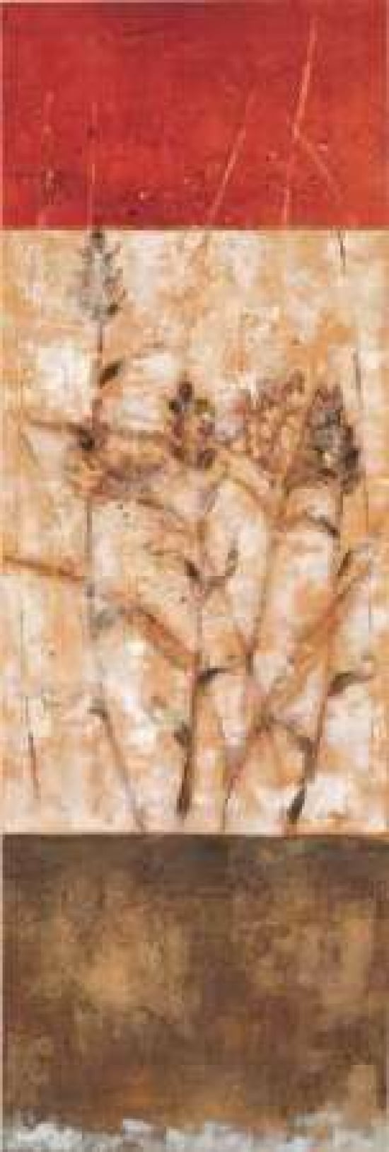 Fresco I Canvas Art - Loretta Linza (8 x 24)