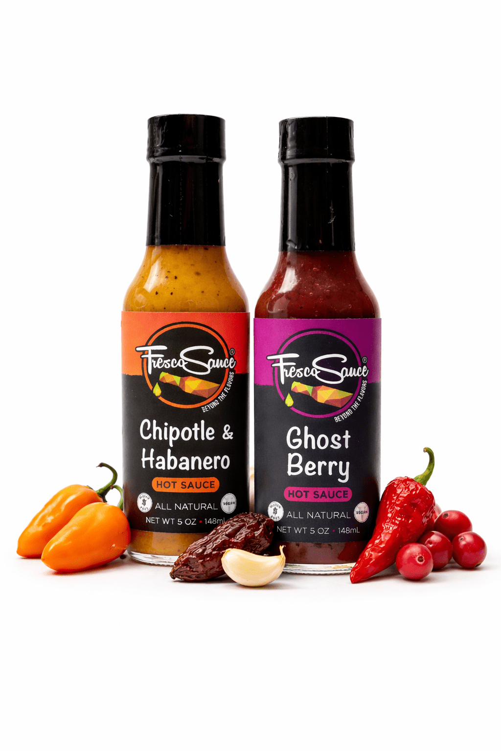 Fresco Sauce - Ghost Habanero Duet - Hot Sauce Pack