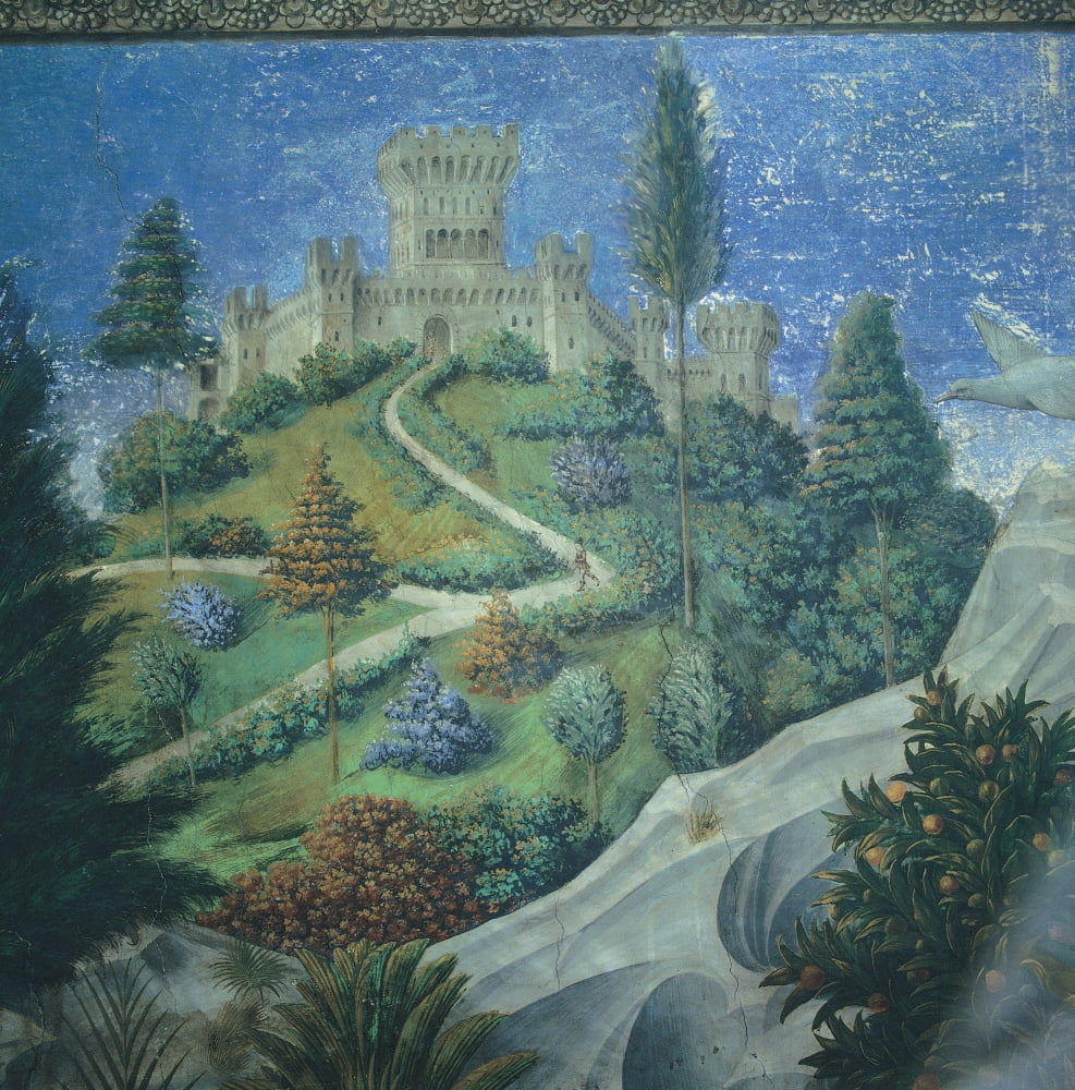 Frescoes Of The Chapel Of The Magi Canvas Art - (18 x 24)
