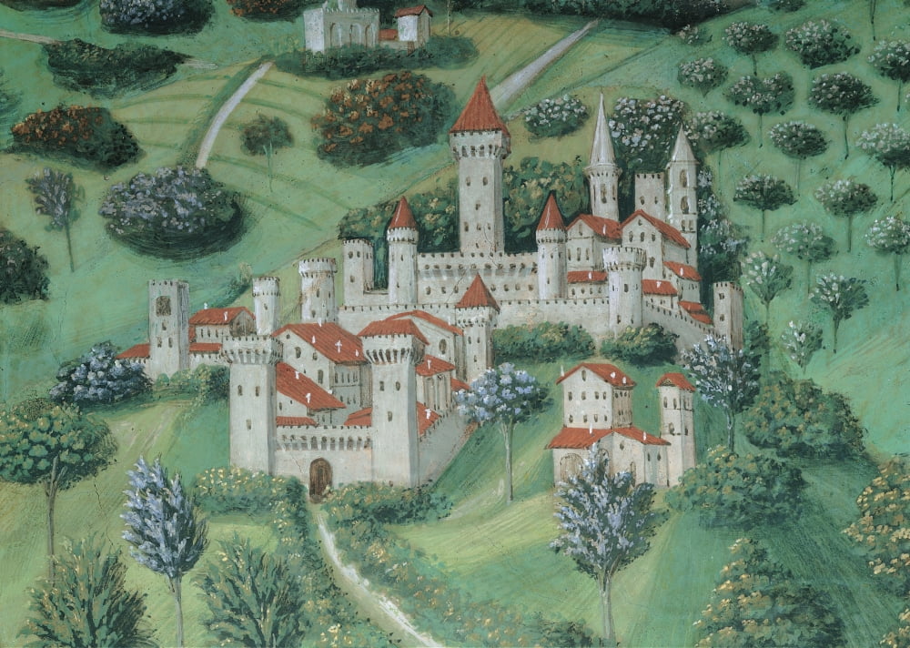 Frescoes Of The Chapel Of The Magi Canvas Art - (24 x 18)