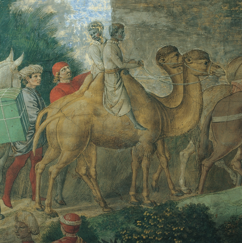 Frescoes Of The Chapel Of The Magi Canvas Art - (24 x 36)