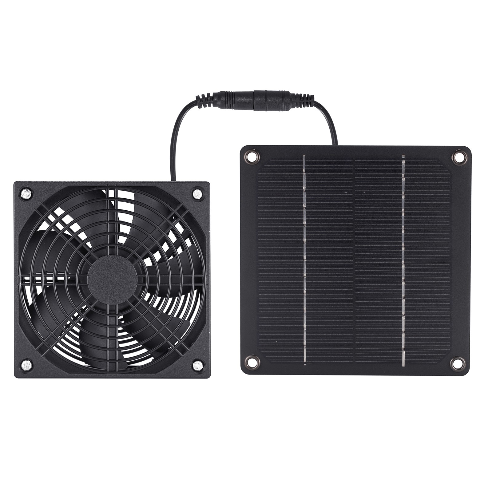 Fresh Air Anytime with Outdoor Solar Exhaust Fan for Small Chicken Coop ...