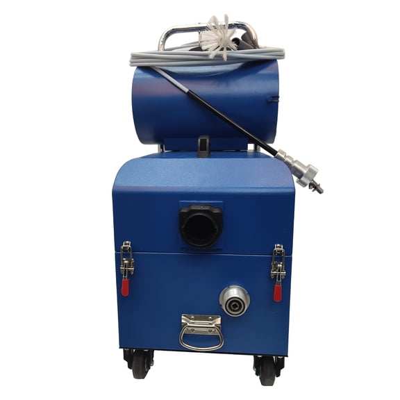 Fresh Air Duct Cleaning Machine Air Pipe Sweeping Suction Cleaner 110V/220V 1000m/h with Transformer for 1.97-7.87in Dia Pipe