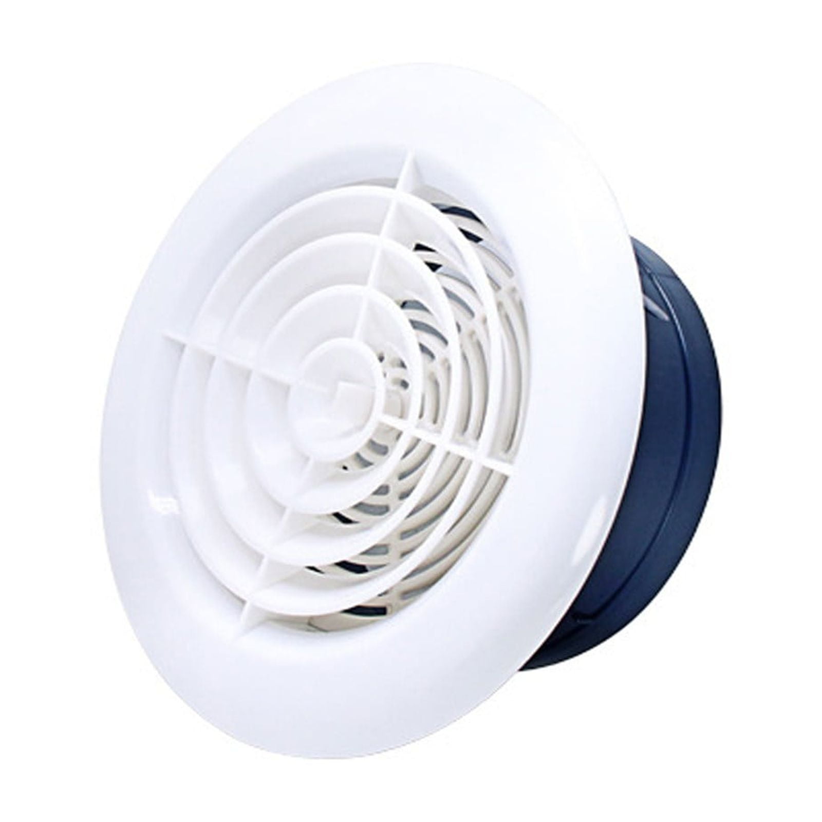 Fresh Air System ABS Rotating Vane Air Vents For Ventilation System