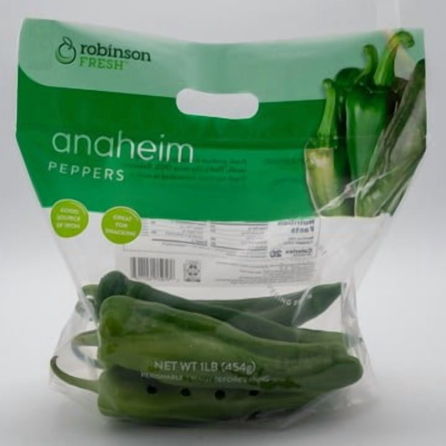 Robinson Fresh Anaheim Peppers, 1 Pound Bag