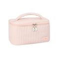thumbnail image 1 of Fresh and Open Cover Cake Makeup Bag, Portable Cosmetic Storage Organizer, Travel Toiletry Pouch for Women and Girls, 1 of 3