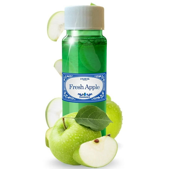 Fresh Apple Single Bottle 2.0 fl oz Rainbow Vacuums Fragrance, Hyla, Sirena, Diffusers, Aromatherapy, Rainmate, Concentrated Fragrance